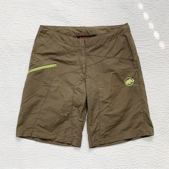 Mammut Women's Rockland‎ Climbing Shorts, Dark Oak - Picture 1 of 3